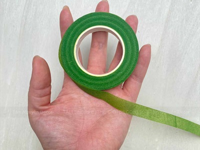 Băng dính keo sáp quấn cành hoa Handmade D25m [Nhiều màu] BANGKEO-06